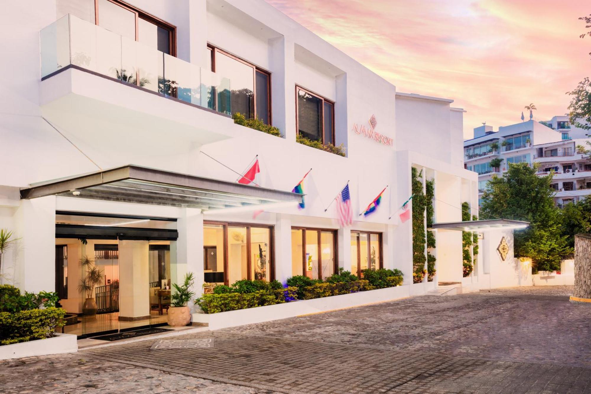 Almar Resort Luxury Lgbt Experience By Mantamar Beach Club (Adults Only) Puerto Vallarta Exterior foto